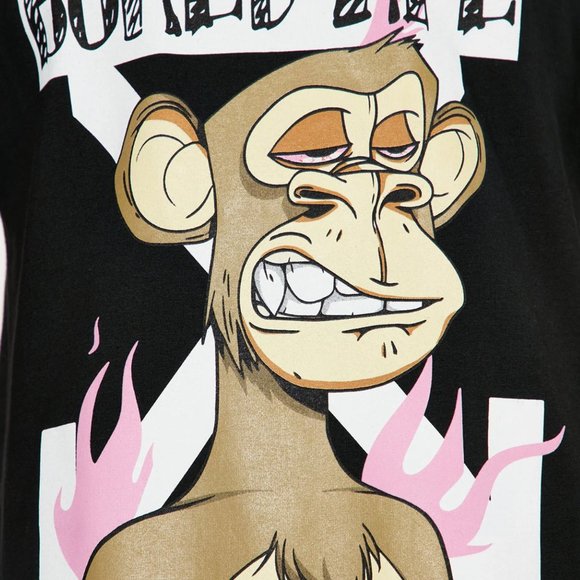BAYC Bored Ape Short Sleeve T-Shirt Tee Men's - Picture 5 of 5